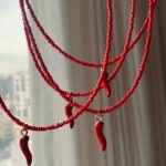 گردنبندمنجوقی طرح فلفل